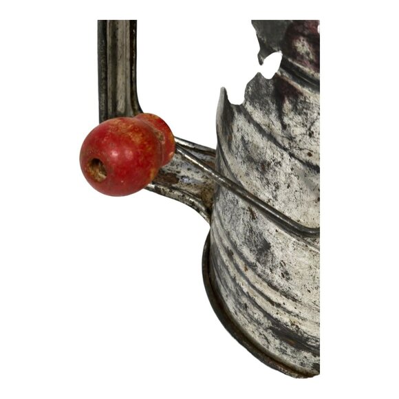 Bromwell's 3 Cup Measuring Flour Sifter Metal Vintage Rustic Kitchen Utensil - Picture 7 of 9